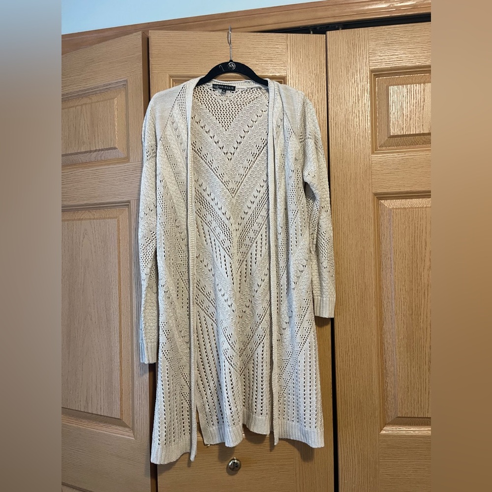 Cream Knit Cardigan